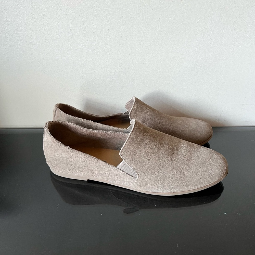 Lucky Brand Taupe Loafers
